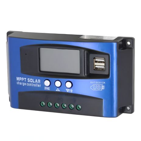 Контроллер заряда для солнечных панелей mppt 40a 12v/24v до 1040 ватт