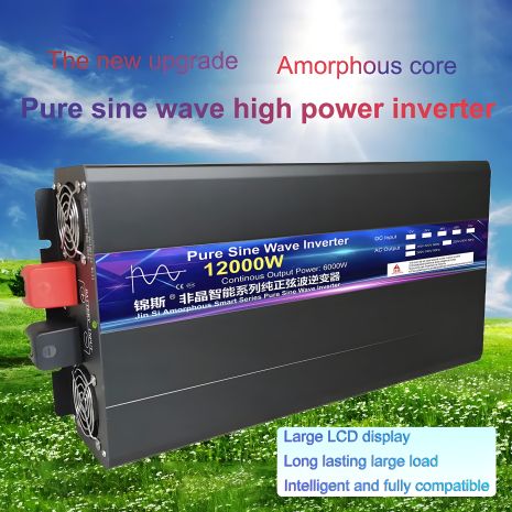 Перетворювач напруги 24/220 інвертор синус чистий 12000w (6000) Перетворювач напруги 24/220 інвертор синус чистий 12000w (6000)