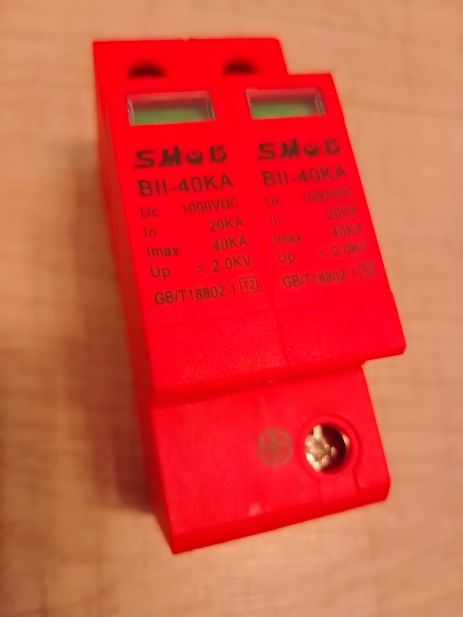 УЗІП пристрій захисту від імпульсних перенапруг DC 40ka 1000v УЗІП пристрій захисту від імпульсних перенапруг DC 40ka 1000v