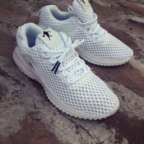 Чоловічі літні сітчасті фарбувальні без каркаса, 42-й розмір, білі Чоловічі літні сітчасті фарбувальні без каркаса, 42-й розмір, білі