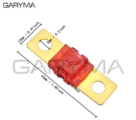 Автомобильный силовой предохранитель плавкий на 200 ампер для инверторов и аккумуляторов DC