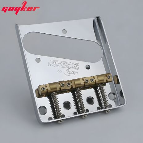 Гітарний бридж Wilkinson струнотримач для електрогітари Telecaster, ЛАТУНЬ