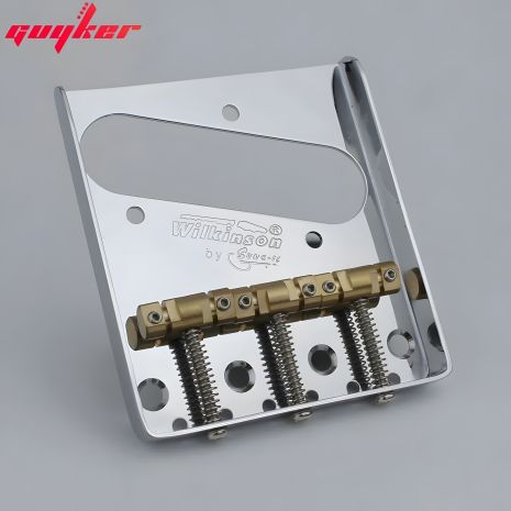 Гітарний бридж Wilkinson струнотримач для електрогітари Telecaster, ЛАТУНЬ Гітарний бридж Wilkinson струнотримач для електрогітари Telecaster, ЛАТУНЬ
