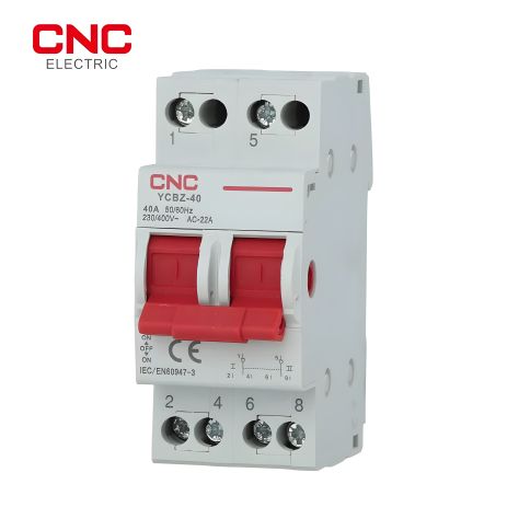 Ручний AC вимикач on-off-on CNC-перемикач 40а Ручний AC вимикач on-off-on CNC-перемикач 40а