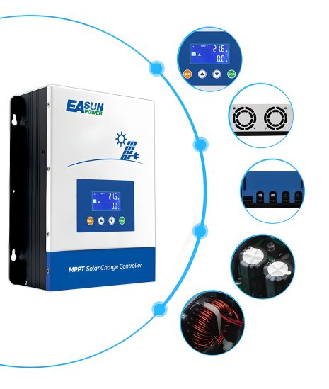 Заряду контролер Easun Power mppt 100а 12/24/36/48в до 6000 ватів Заряду контролер Easun Power mppt 100а 12/24/36/48в до 6000 ватів