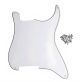 Белый пикгард DIY для электогитары Stratocaster Fleor заготовка Белый пикгард DIY для электогитары Stratocaster Fleor заготовка