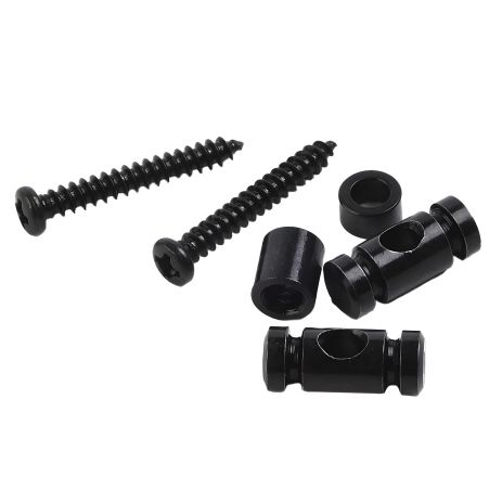 Чёрные прижимные ретейнеры для электрогитары Чёрные прижимные ретейнеры для электрогитары