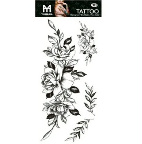 Тату tattoo временное татту наклейка на тело
