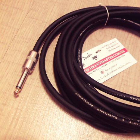 Гітарний інструментальний кабель Rock Cable d7 для електрогітари 6 м