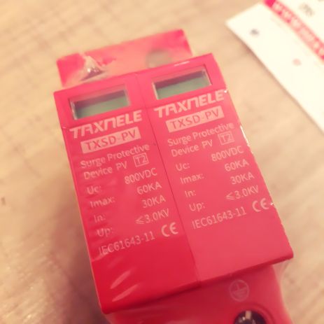 УЗИП DC до 60ka 800V Taxnele (устройство защиты от импульсных перенапряжений)