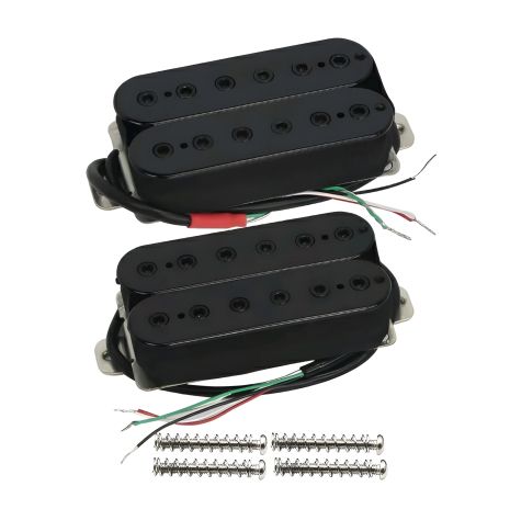 Fleor хамбакери датчик звукознімачі чорні для електрогітари