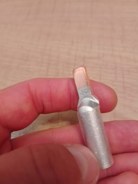 Клема обтискна для кабелю наконечник DTL-35mm2 Клема обтискна для кабелю наконечник DTL-35mm2