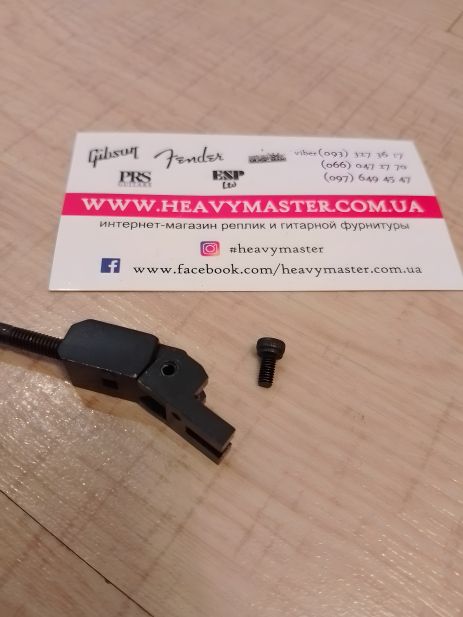 Чорний гвинт для сідла бриджу Floyd Rose тремоло електрогітари Чорний гвинт для сідла бриджу Floyd Rose тремоло електрогітари
