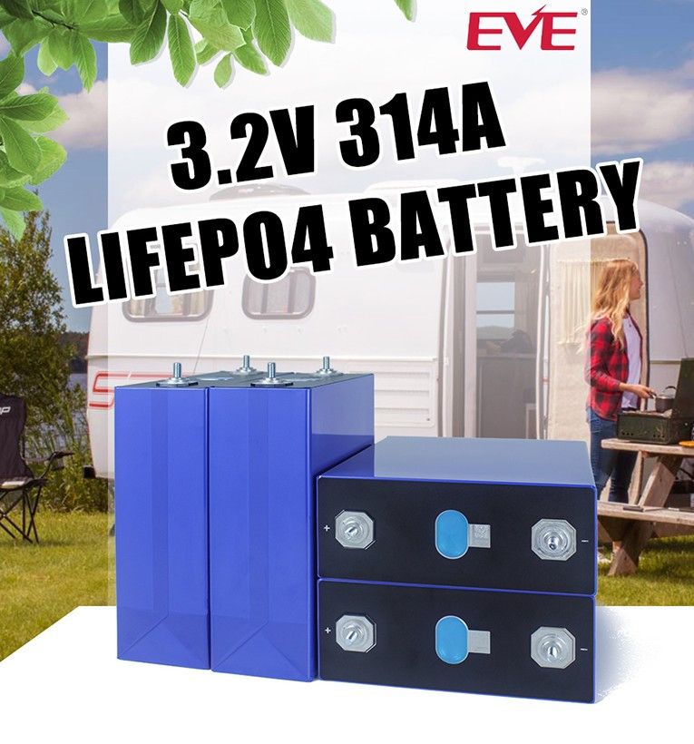 Акумулятор комірки EVE LiFePO4 314ah 3.2v Акумулятор комірки EVE LiFePO4 314ah 3.2v