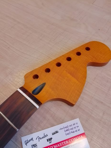 Гриф палісандр для електрогітари Fender Stratocaster 57,5 Гриф палісандр для електрогітари Fender Stratocaster 57,5