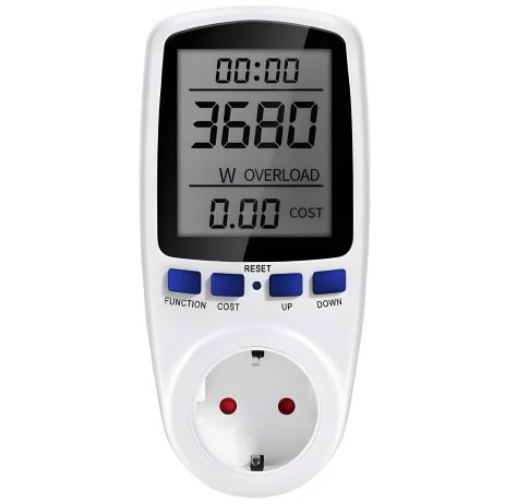 Реле-вимірювач напруги в розетці на 16А