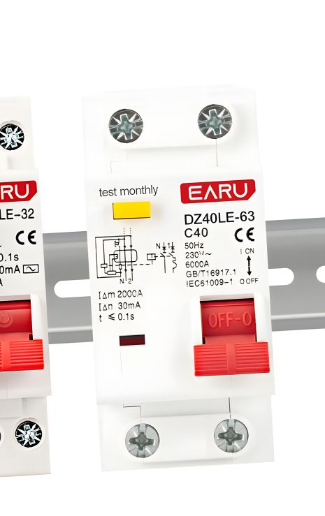Диф автомат защиты от замыкания Earu 40а Диф автомат защиты от замыкания Earu 40а