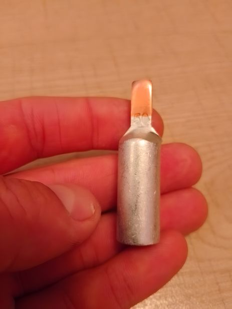 Обтискна клема-натяжний наконечник DTL-50mm2 для кабелю Обтискна клема-натяжний наконечник DTL-50mm2 для кабелю