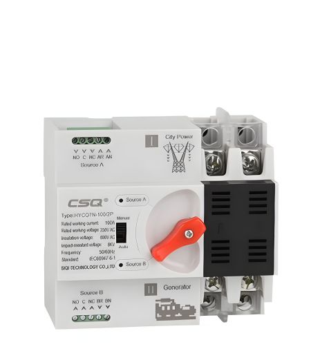 Автоматичний перемикач напруги АВР-система для генератора 100А від CSQ Автоматичний перемикач напруги АВР-система для генератора 100А від CSQ
