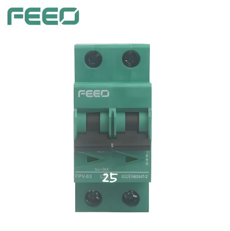 Автоматичний вимикач Feeo DC 25A 2P Автоматичний вимикач Feeo DC 25A 2P