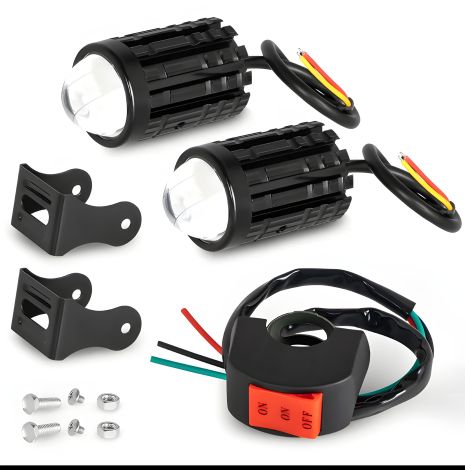 Світлодіодне підсвічування для мотоцикла, велосипеда, скутера на 12 вольтів Світлодіодне підсвічування для мотоцикла, велосипеда, скутера на 12 вольтів