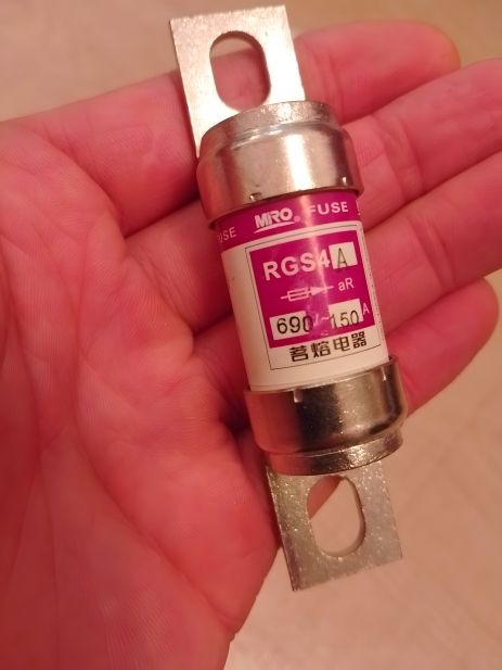 Керамічний діодний запобіжник RGS4 150, змінний AC