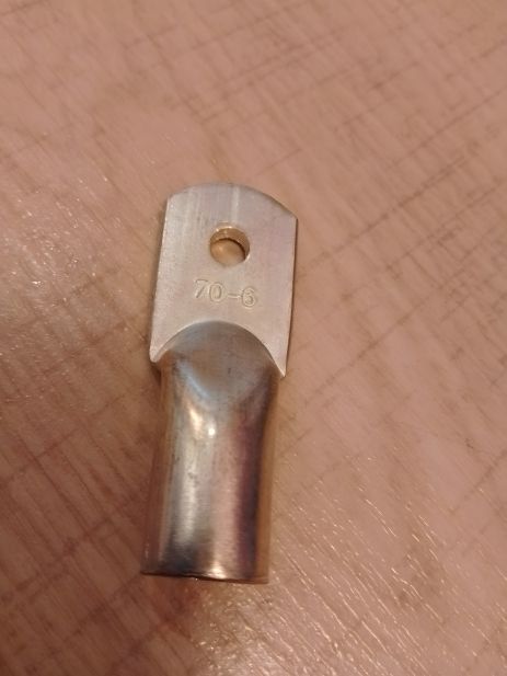 Мідний наконечник JG70-6 для кабелю Мідний наконечник JG70-6 для кабелю
