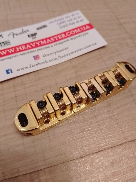 Cтрунодержатель бридж уценка Tune-o-matic для гитары