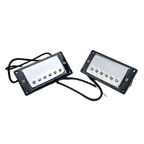 Хромовані датчики звукознімачі для електрогітари з рамками