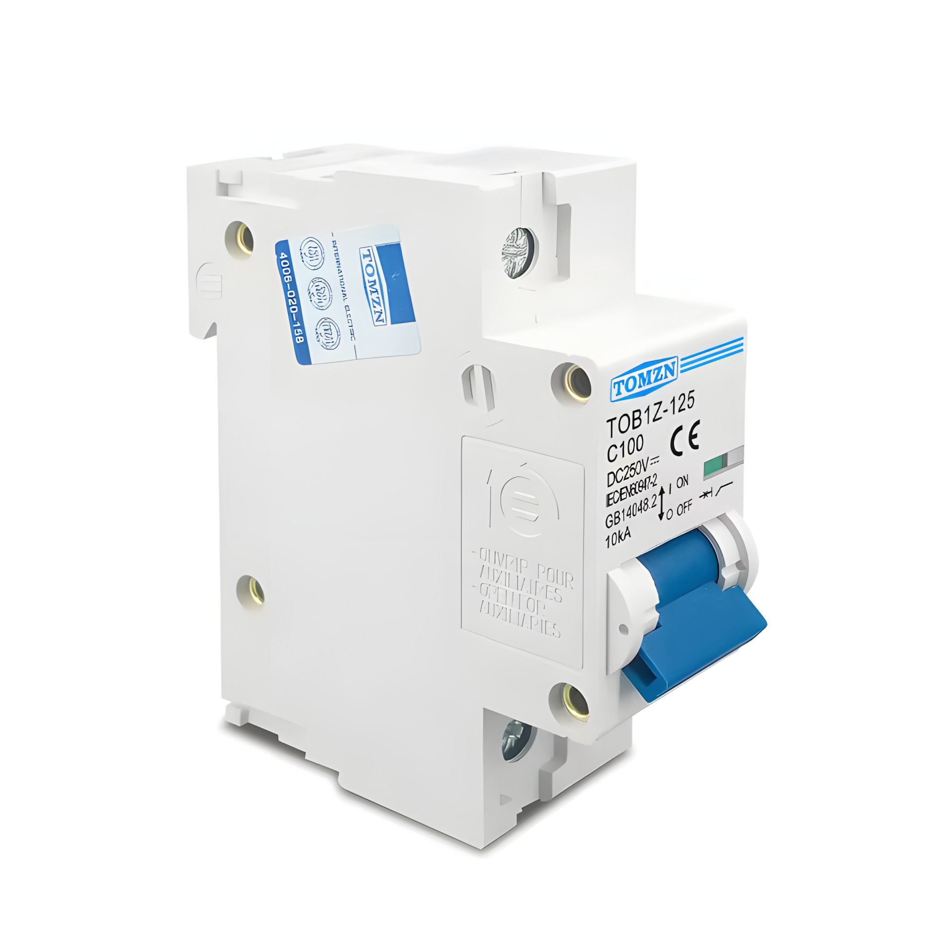 Автоматический выключатель на 100а Tomzn DC 1p Автоматический выключатель на 100а Tomzn DC 1p