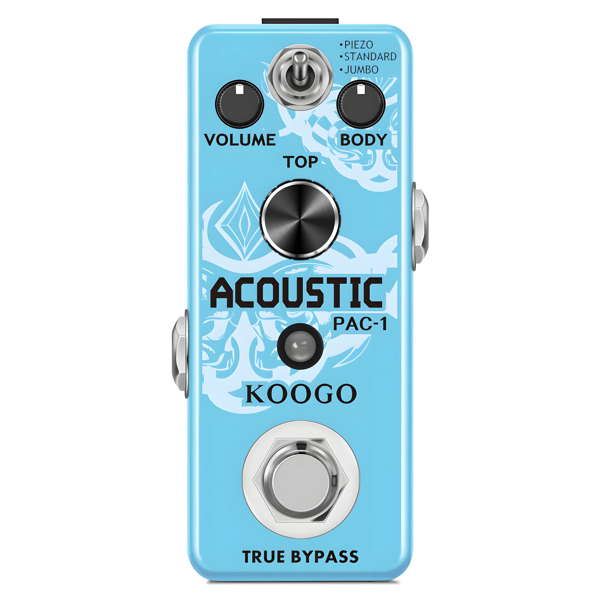 Ефектів гітарна педаль акустика для електрогітари Koogo Ефектів гітарна педаль акустика для електрогітари Koogo