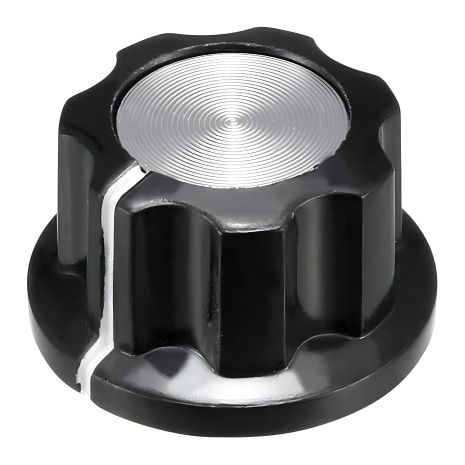 Ручки для потенціометрів педалей гітари 19 мм компактні Ручки для потенціометрів педалей гітари 19 мм компактні