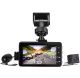 Видеорегистратор для мотоцикла, штатный набор с 2 камерами и экраном