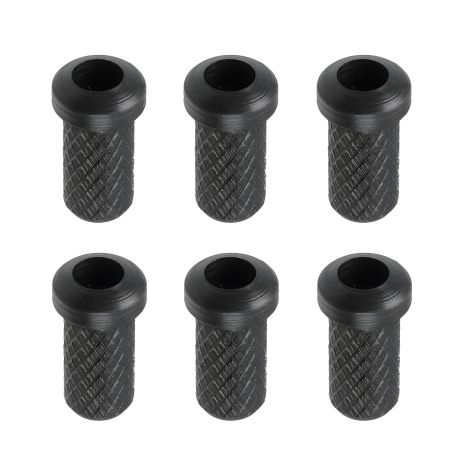 Черные гитарные гильзы для бриджа hardtail электрогитары