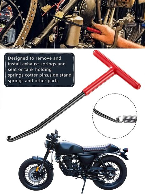 Гачок для видалення або витягування пружини