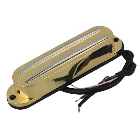 Звукознімач хамбакер для електрогітари Stratocaster gold Звукознімач хамбакер для електрогітари Stratocaster gold