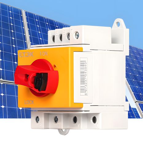 Изолирующий выключатель для солнечных панелей 32A до 1000V