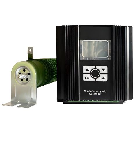 Контролер заряду 12/24 для вітрогенератора та сонячної системи з Wi-Fi Контролер заряду 12/24 для вітрогенератора та сонячної системи з Wi-Fi