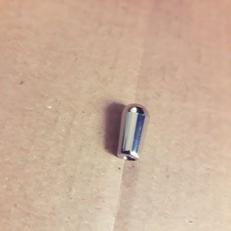 Пластиковий ковпачок 3,5 мм для перемикача тумблер Gibson LP Les Paul SG ES, срібний