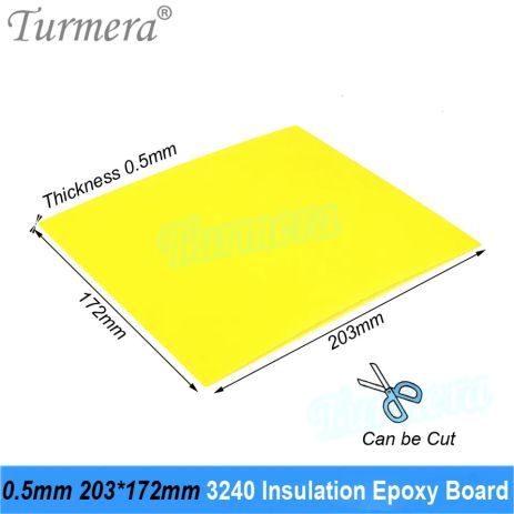 Изоляционная эпоксидная пластина 0,5мм для Lifepo4