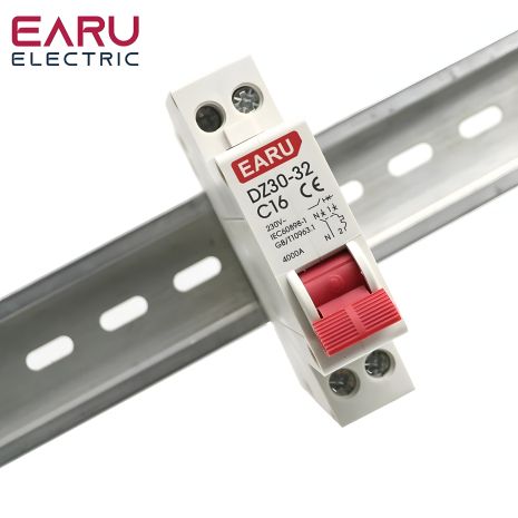 Автоматический щитовой выключатель AC 16а 1P Автоматический щитовой выключатель AC 16а 1P