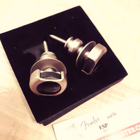 Стреплоки для электрогитары, хромированные держатели ремня