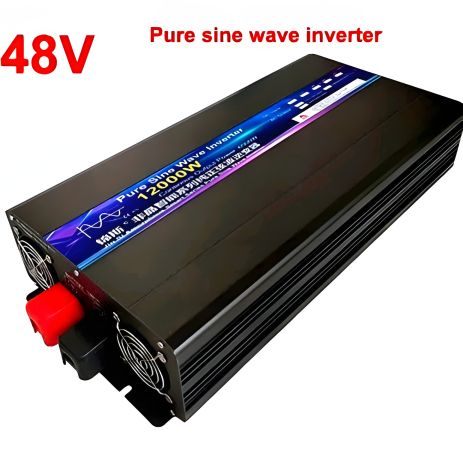 Інвертор перетворювач напруги 48/220 чистий синус 12000w (6000) Інвертор перетворювач напруги 48/220 чистий синус 12000w (6000)