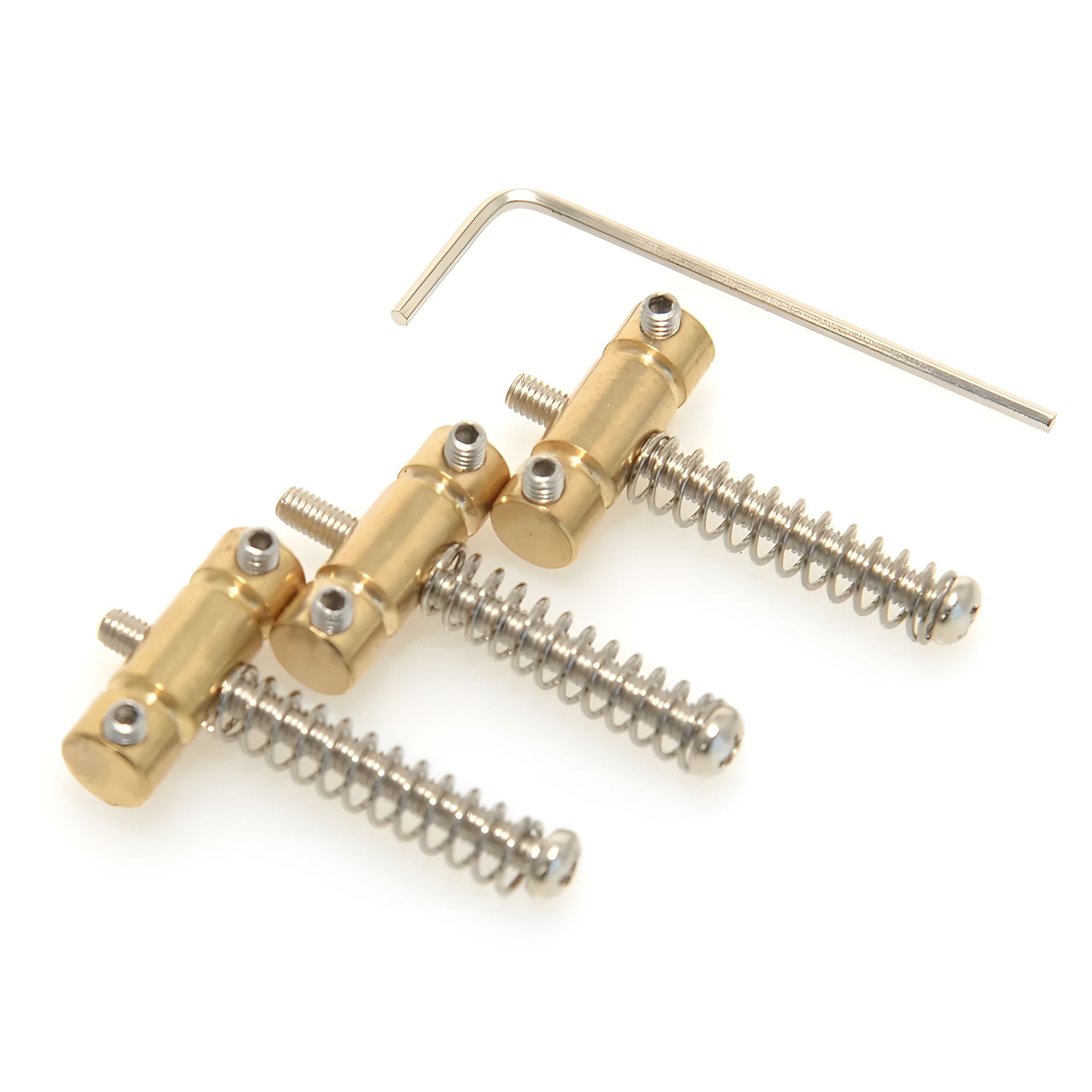 Латунні сідла для гітарного бриджу електрогітари Fender Telecaster телекастеру Латунні сідла для гітарного бриджу електрогітари Fender Telecaster телекастеру