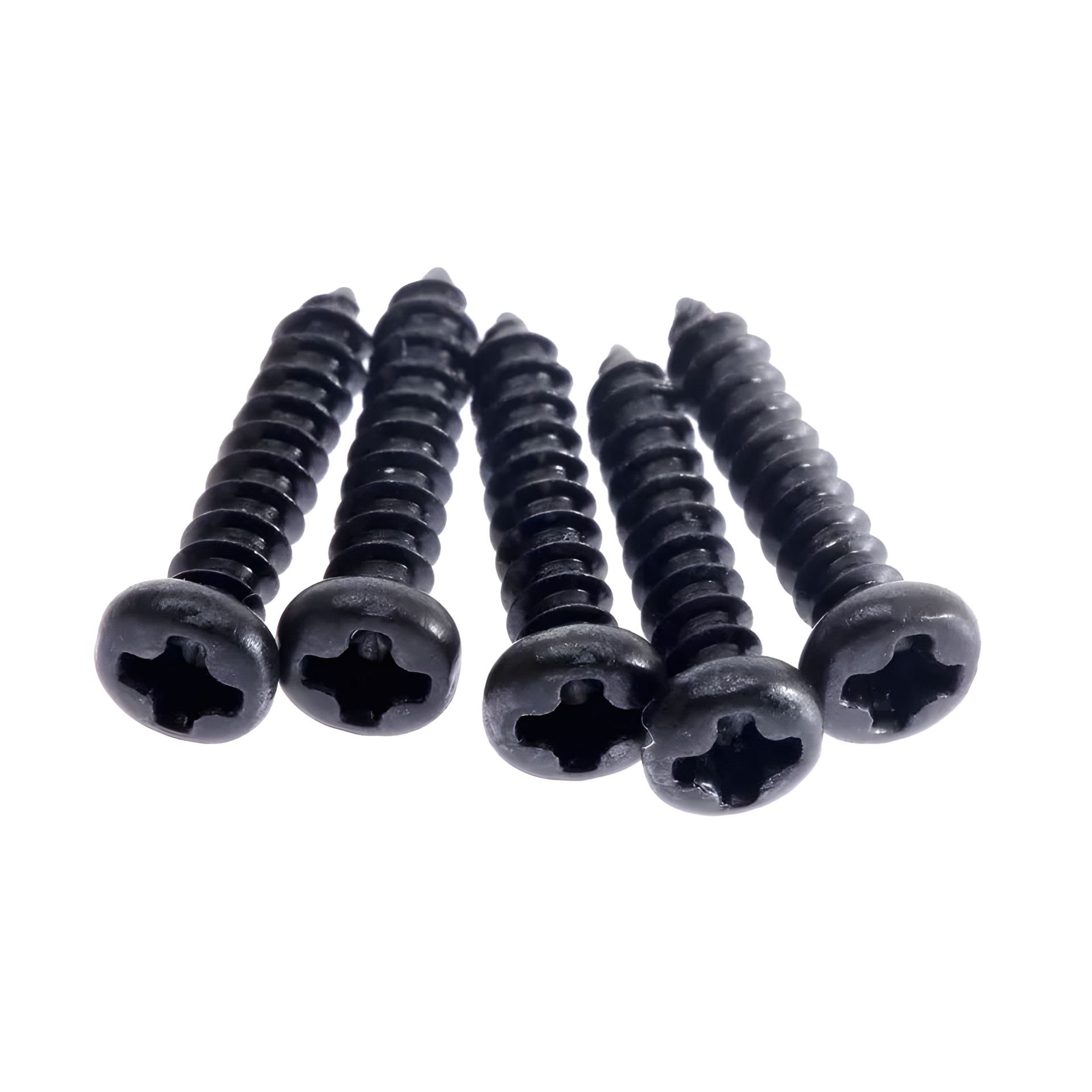 Саморізи mini для механіки гітари електрогітари 10 мм, чорні Саморізи mini для механіки гітари електрогітари 10 мм, чорні