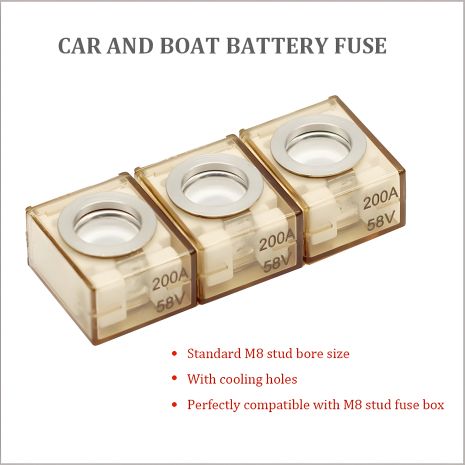 Запасная вставка предохранителя до 200 ампер, DC 58 вольт Запасная вставка предохранителя до 200 ампер, DC 58 вольт