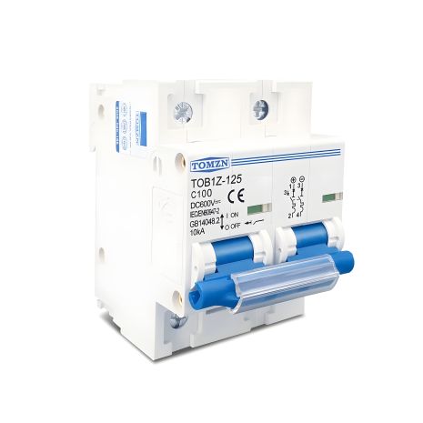 Автоматичний вимикач Tomzn DC 100А для панелей Автоматичний вимикач Tomzn DC 100А для панелей