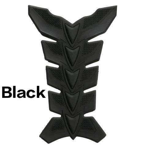 Наклейок на бак для захисту бензобака гума чорна мотоцикла