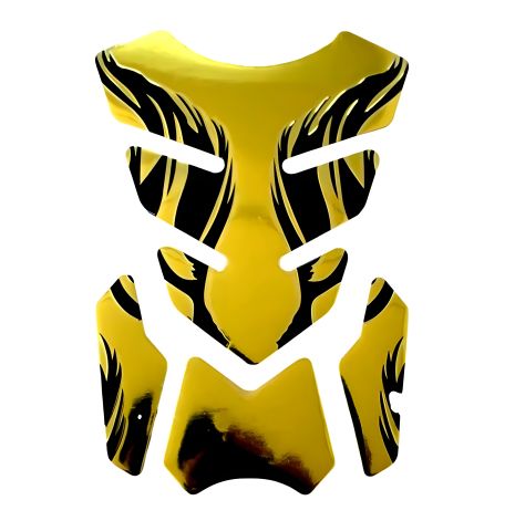 Мото наклейка на бак для захисту бензобака, золота