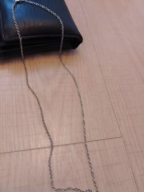 Чоловічий жіночий ланцюжок хром плетіння 60 см